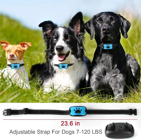 USB Rechargeable Anti-Barking Dog Training Collar - Image 4